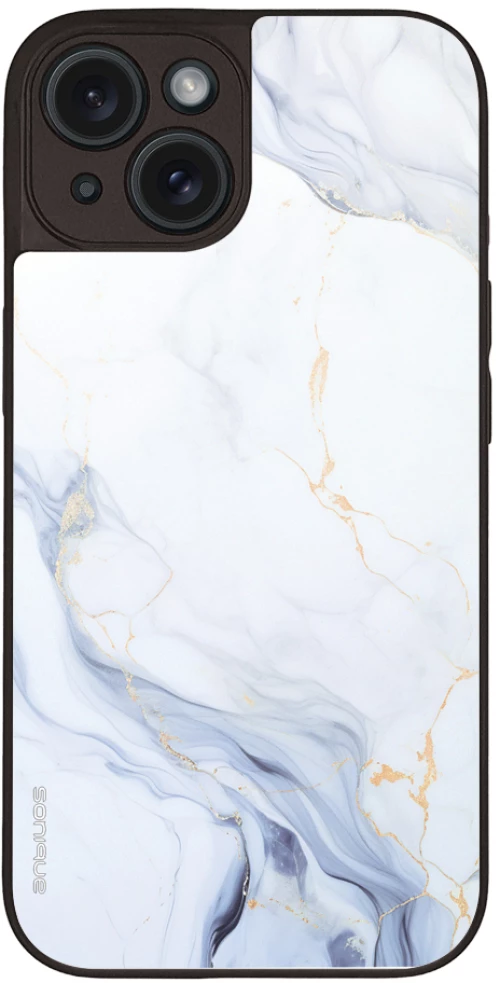 Θήκη Sonique Marble Series για Apple iPhone 15 Λευκό 02