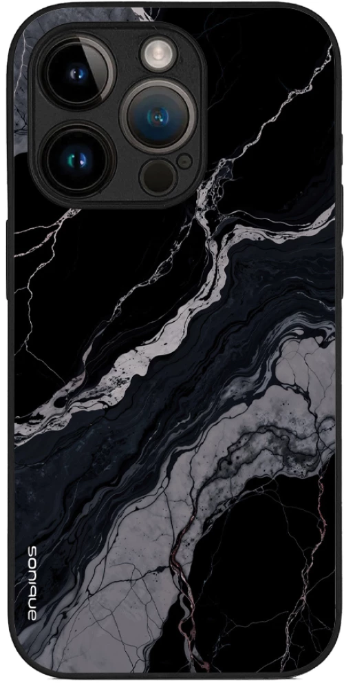 Θήκη Sonique Marble Series για Apple iPhone 14 Pro Μαύρο 02