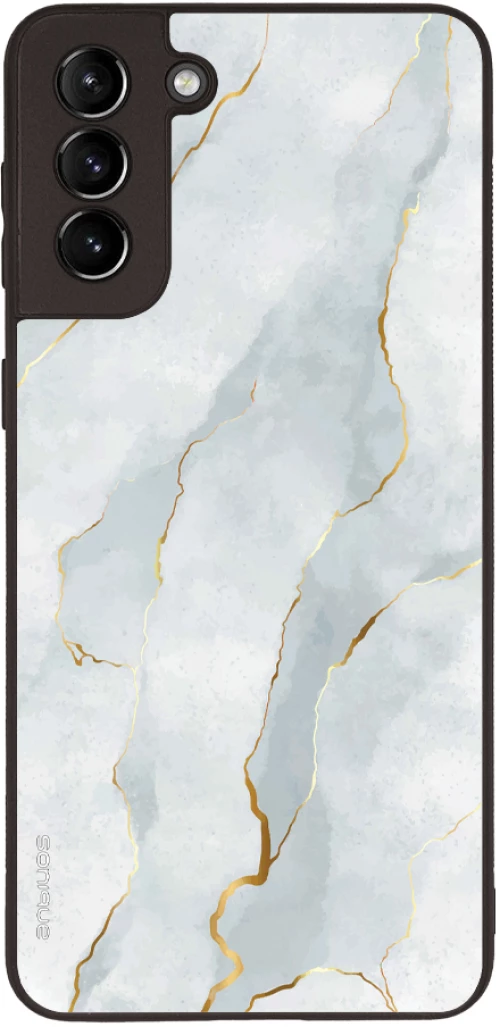 Θήκη Sonique Marble Series για Samsung Galaxy S21 Plus Λευκό 01