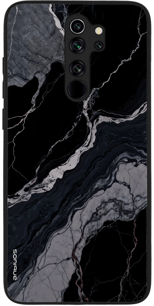 Θήκη Sonique Marble Series για Xiaomi Redmi Note 8 Pro Μαύρο 02