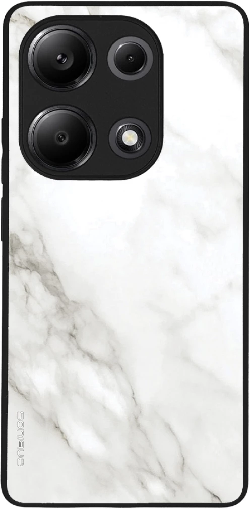 Θήκη Sonique Marble Series για Xiaomi Redmi Note 13 Pro 4G / Poco M6 Pro 4G Λευκό