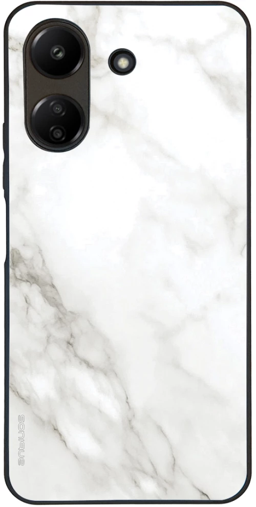 Θήκη Sonique Marble Series για Xiaomi Redmi 13C 4G / Poco C65 4G Λευκό