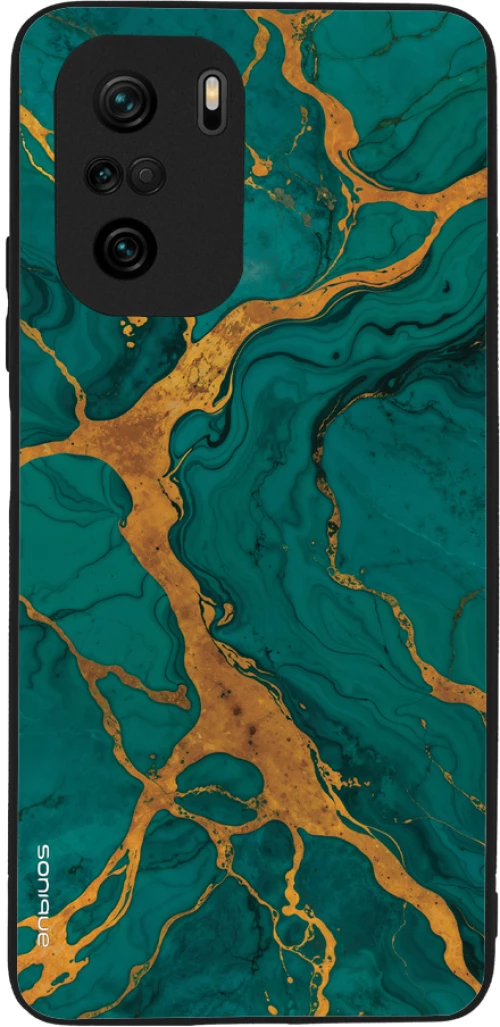Θήκη Sonique Marble Series για Xiaomi Poco F3 / Mi 11i Πράσινο