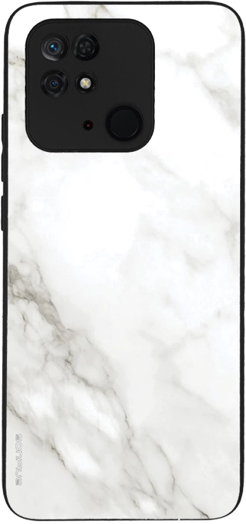Θήκη Sonique Marble Series για Xiaomi Redmi 10C Λευκό