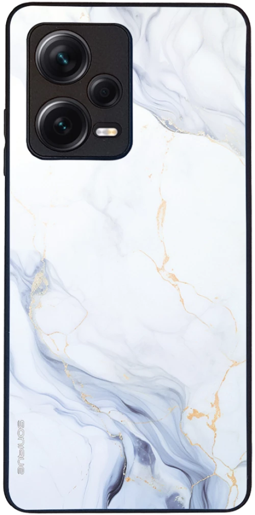 Θήκη Sonique Marble Series για Xiaomi Redmi Note 12 Pro Plus Λευκό 02