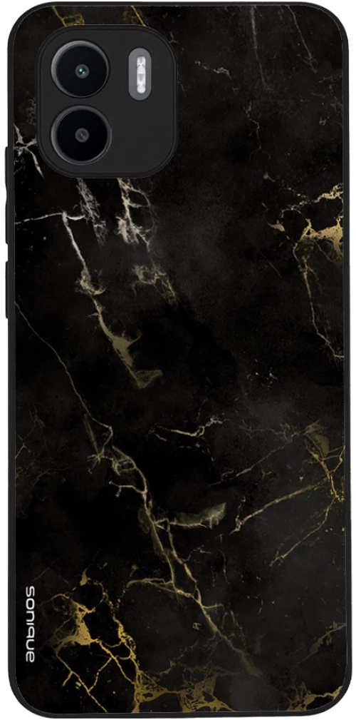 Θήκη Sonique Marble Series για Xiaomi Redmi A1 / Redmi A2 Μαύρο 01