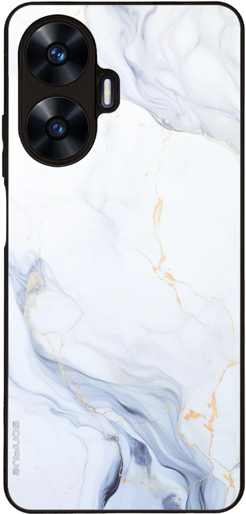 Θήκη Sonique Marble Series για Realme C55 Λευκό 02