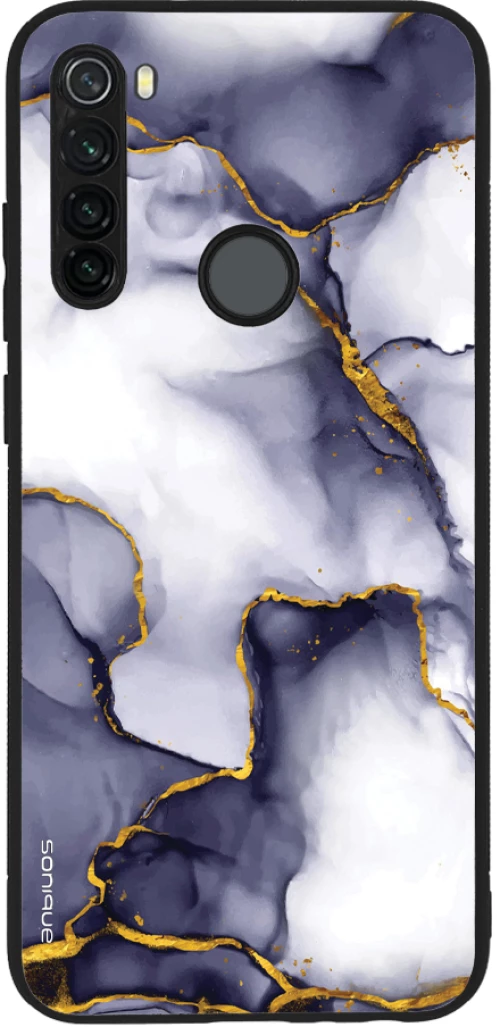 Θήκη Sonique Marble Series για Xiaomi Redmi Note 8T Μωβ Γκρι