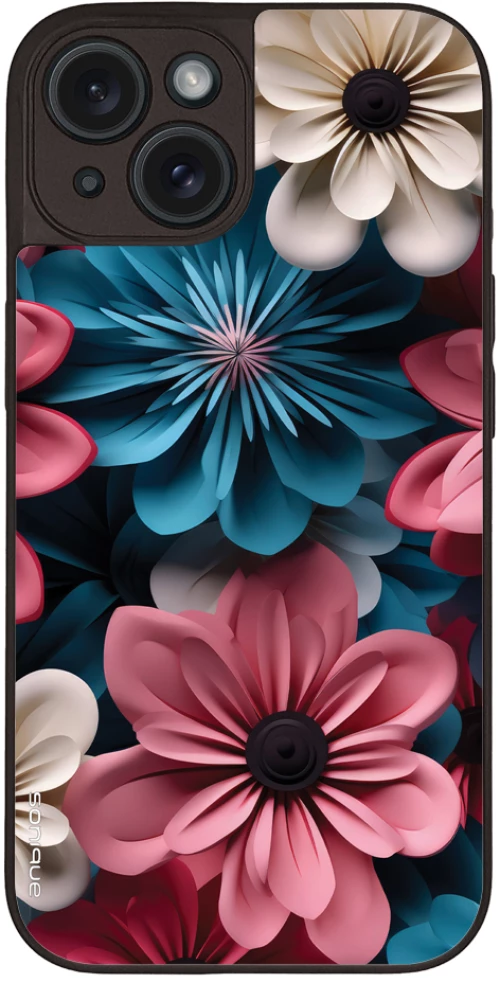 Θήκη Sonique 3D Flower Series για Apple iPhone 15 Ροζ 01