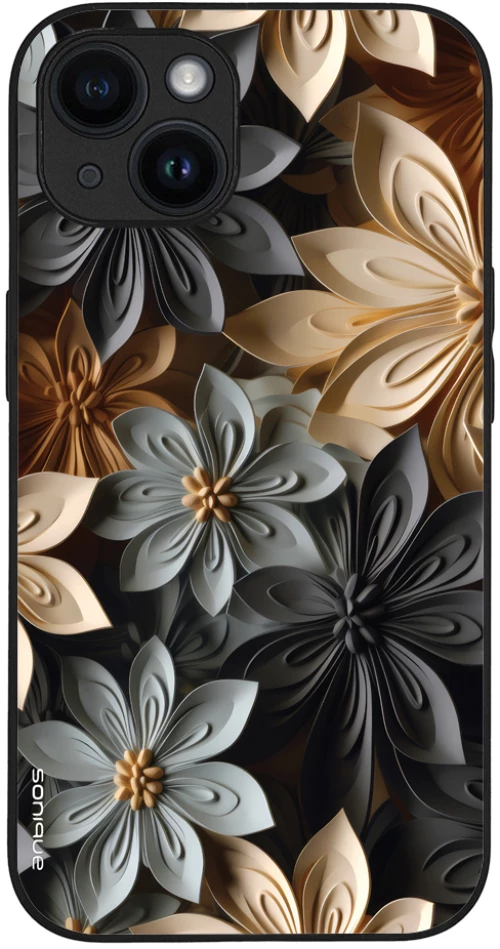 Θήκη Sonique 3D Flower Series για Apple iPhone 14 Γκρι