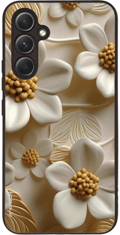 Θήκη Sonique 3D Flower Series για Samsung Galaxy A54 5G Λευκό