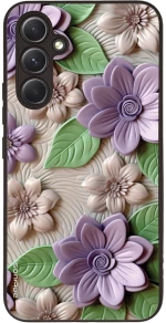 Θήκη Sonique 3D Flower Series για Samsung Galaxy A54 5G Βιολετί