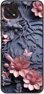 Θήκη Sonique 3D Flower Series για Samsung Galaxy A22 5G Ροζ 02