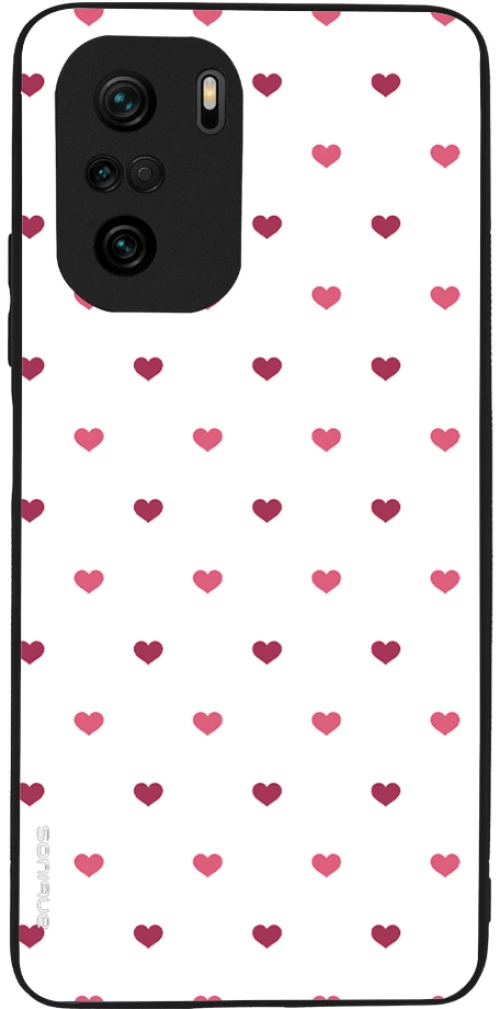Θήκη Sonique Heart Series για Xiaomi Poco F3 / Mi 11i Λευκό 01