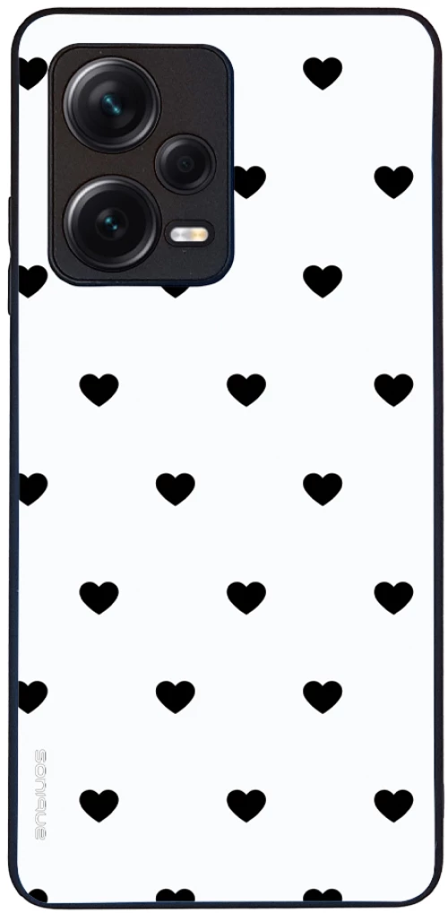 Θήκη Sonique Heart Series για Xiaomi Redmi Note 12 Pro Plus Λευκό