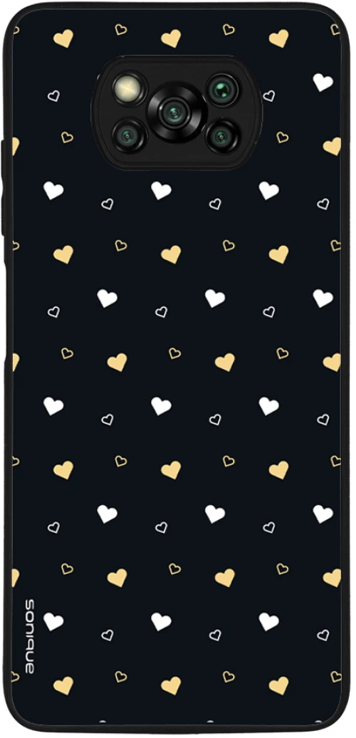 Θήκη Sonique Heart Series για Xiaomi Poco X3 NFC / Poco X3 Pro Μαύρο 01