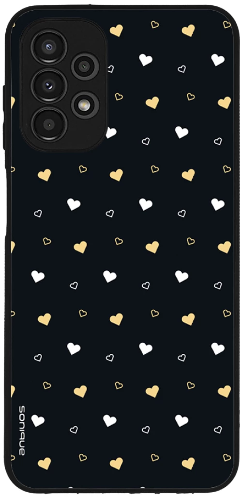 Θήκη Sonique Heart Series για Samsung Galaxy A13 4G Μαύρο 01