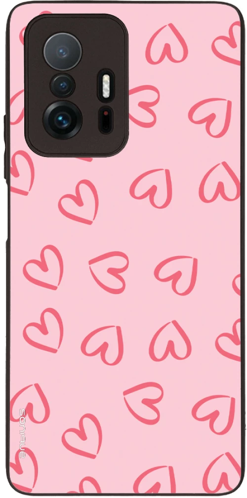 Θήκη Sonique Heart Series για Xiaomi Xiaomi 11T / Xiaomi 11T Pro Ροζ