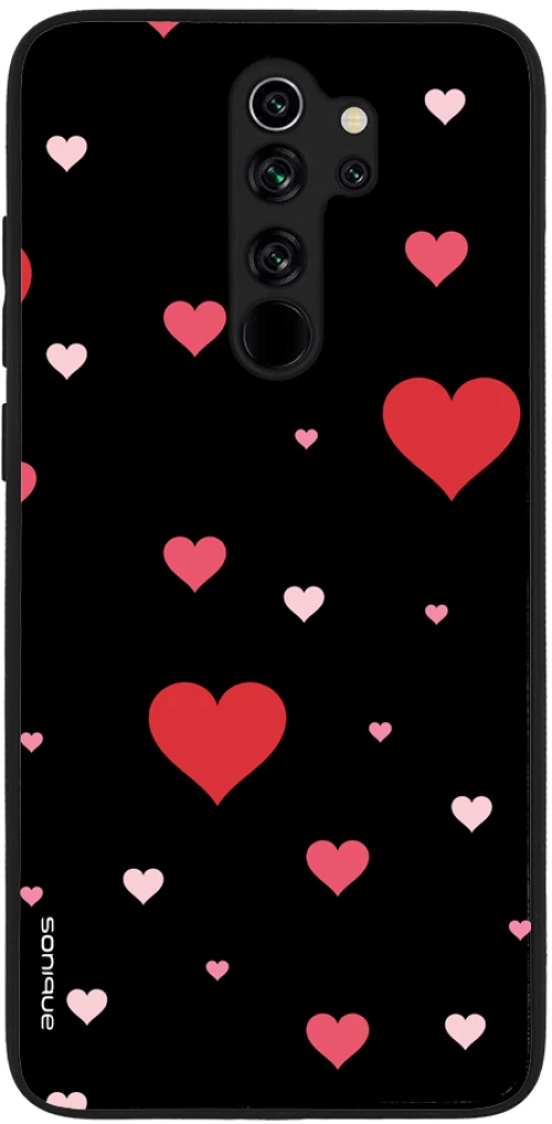 Θήκη Sonique Heart Series για Xiaomi Redmi Note 8 Pro Μαύρο