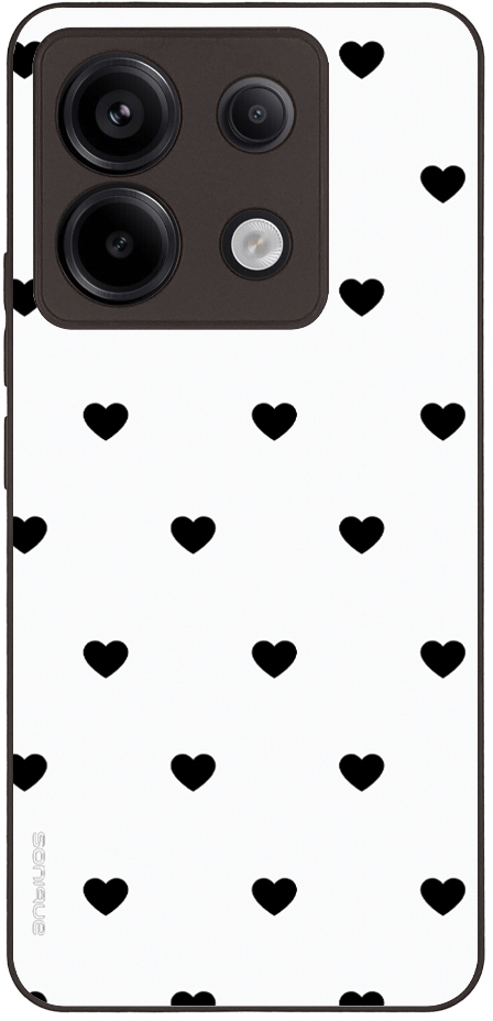 Θήκη Sonique Heart Series για Xiaomi Redmi Note 13 Pro 5G / Poco X6 5G Λευκό