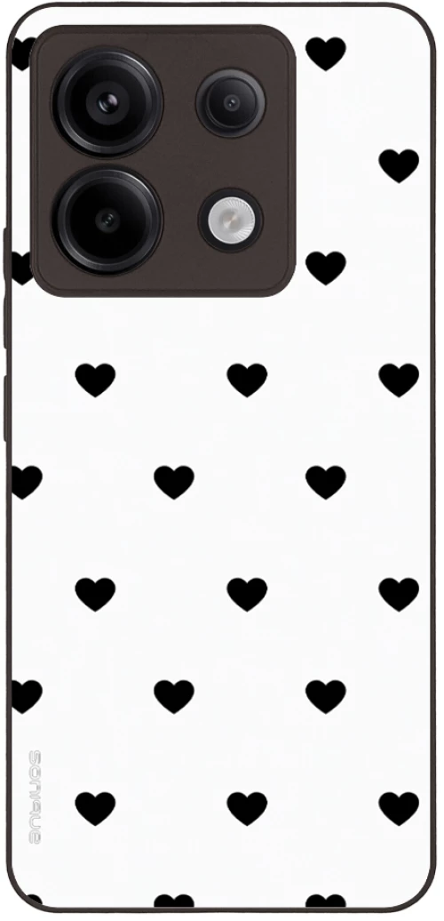 Θήκη Sonique Heart Series για Xiaomi Redmi Note 13 Pro 5G / Poco X6 5G Λευκό