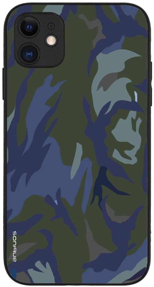 Θήκη Sonique Camouflage Army Series για Apple iPhone 11 Μπλε 01