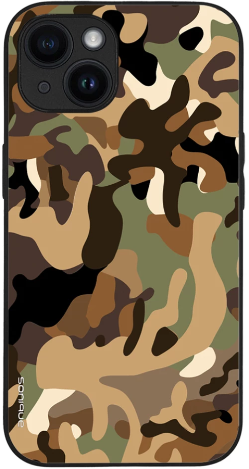 Θήκη Sonique Camouflage Army Series για Apple iPhone 14 Καφέ