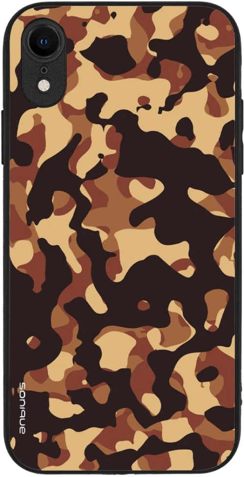Θήκη Sonique Camouflage Army Series για Apple iPhone XR Καφέ 01