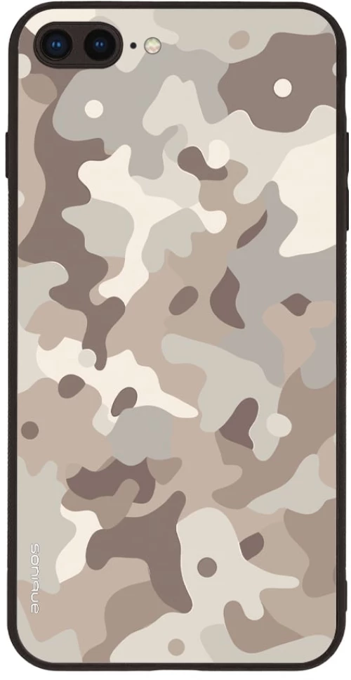 Θήκη Sonique Camouflage Army Series για Apple iPhone 7 Plus / iPhone 8 Plus Μπεζ