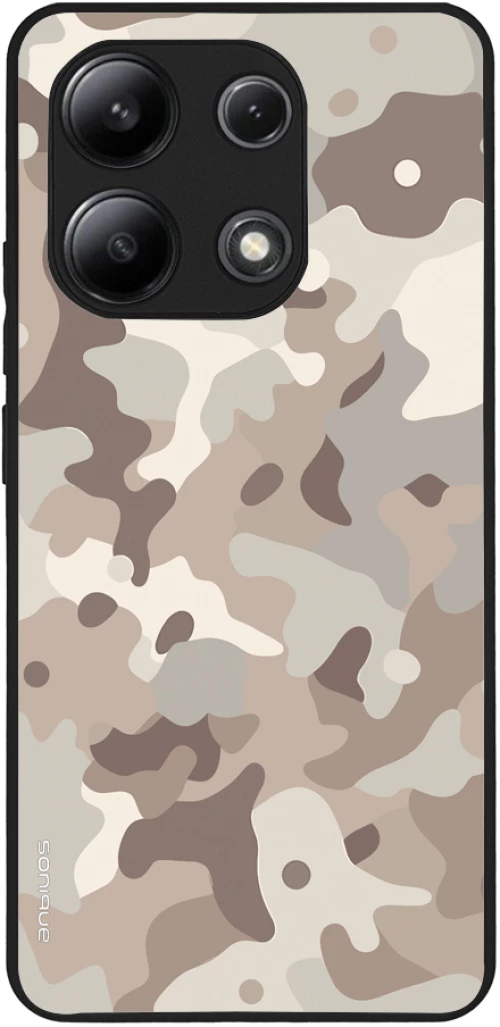 Θήκη Sonique Camouflage Army Series για Xiaomi Redmi Note 13 4G Μπεζ
