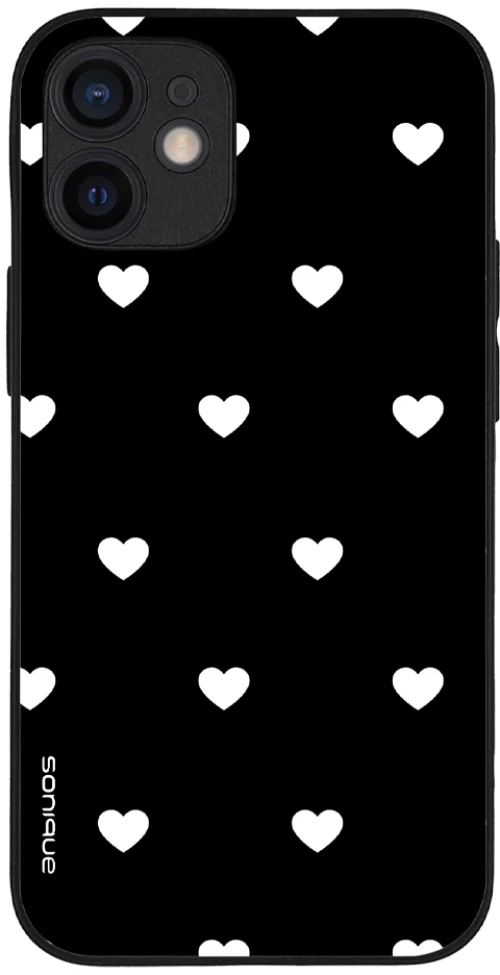 Θήκη Sonique Heart Series για Apple iPhone 12 mini Μαύρο 02