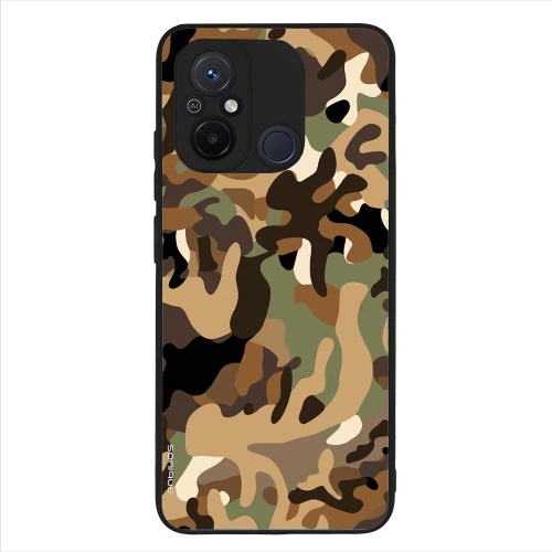 Θήκη Sonique Camouflage Army Series για Xiaomi Redmi 12C Καφέ 01
