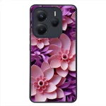 Θήκη Sonique 3D Flower Series για Xiaomi Redmi Note 14 5G Ροζ