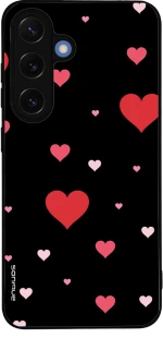 Θήκη Sonique Heart Series για Samsung Galaxy S25 Μαύρο
