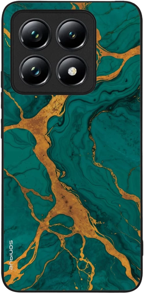 Θήκη Sonique Marble Series για Xiaomi Xiaomi 14T Πράσινο