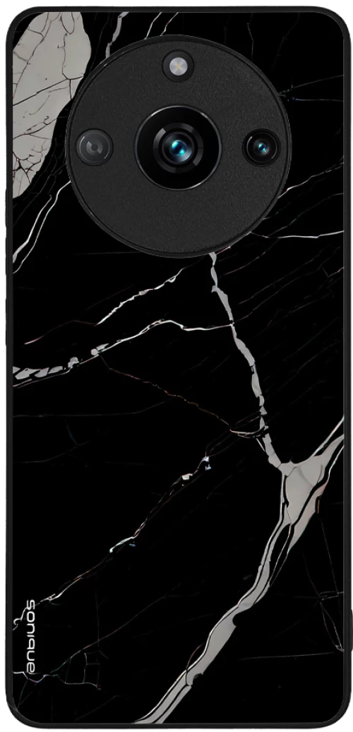 Θήκη Sonique Marble Series για Realme 11 Pro 5G / Realme 11 Pro Plus 5G Μαύρο