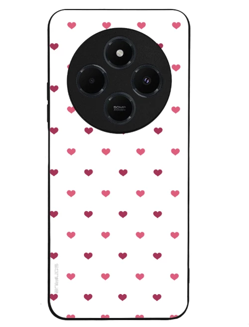 Θήκη Sonique Heart Series για Xiaomi Redmi 14C 4G / Poco C75 4G / Redmi A4 5G Λευκό 01