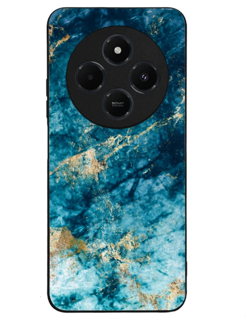 Θήκη Sonique Marble Series για Xiaomi Redmi 14C 4G / Poco C75 4G / Redmi A4 5G Μπλε