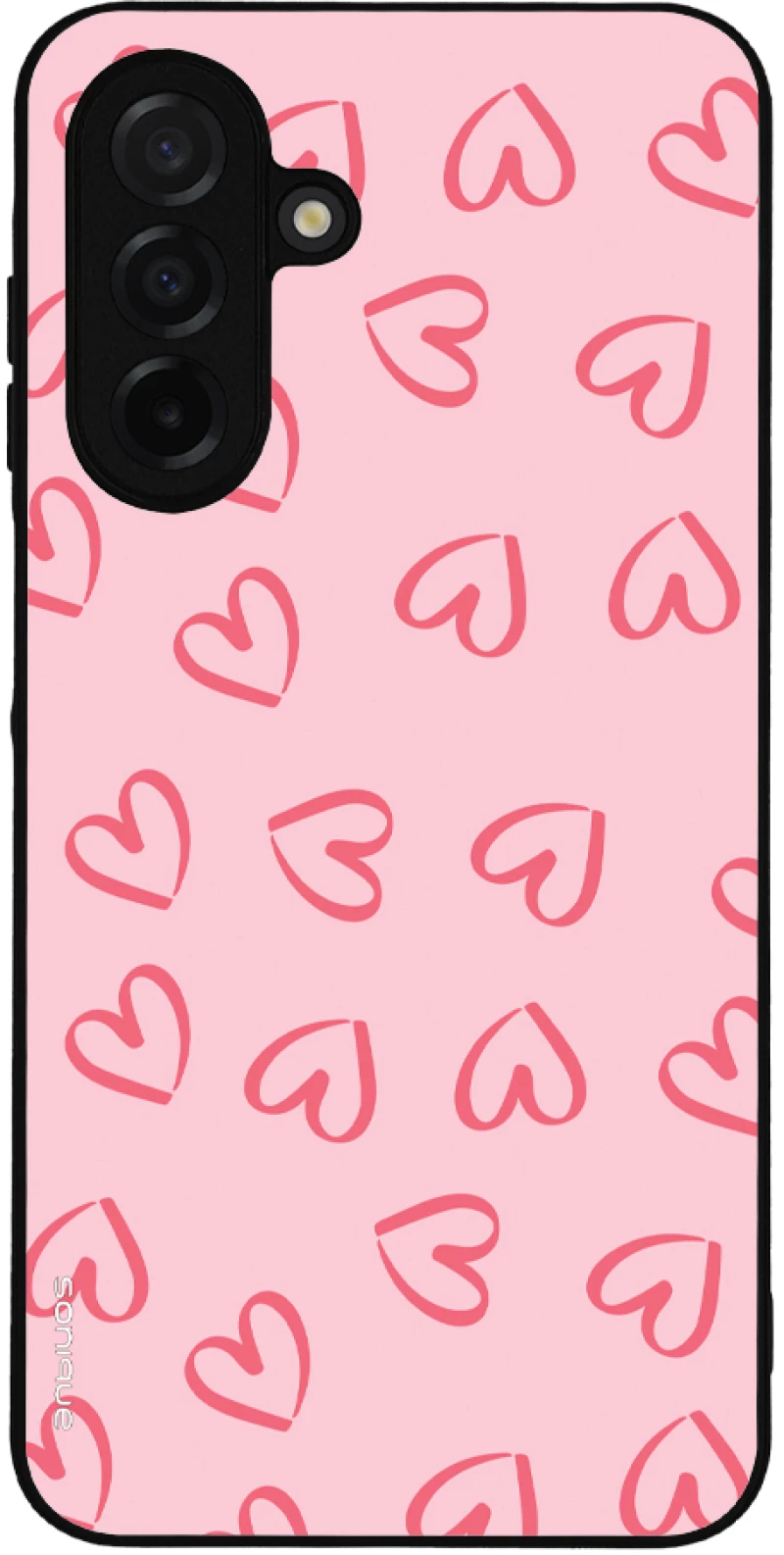 Θήκη Sonique Heart Series για Samsung Galaxy A26 5G Ροζ