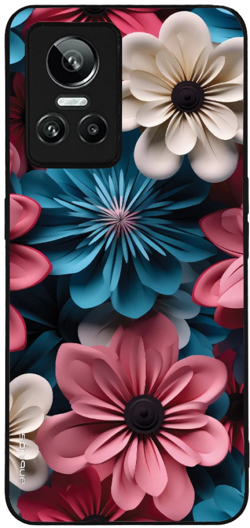 Θήκη Sonique 3D Flower Series για Realme GT Neo 3 5G Ροζ 01