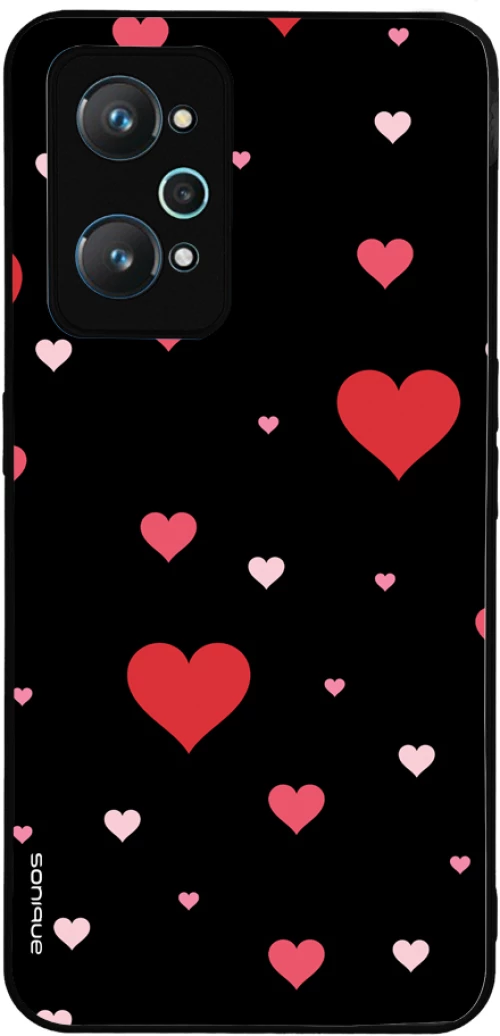 Θήκη Sonique Heart Series για Realme GT Neo 2 5G / Realme GT 2 5G / Realme GT Neo 3T 5G Μαύρο