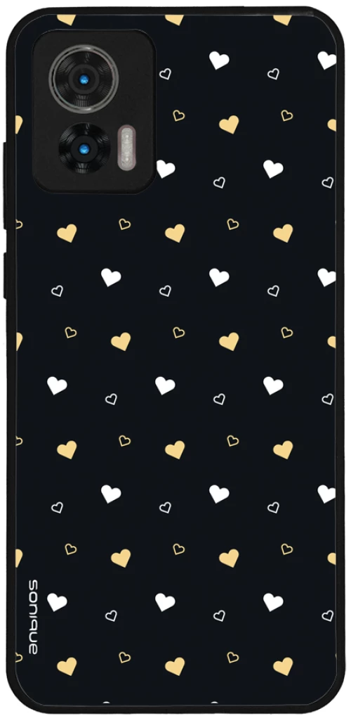 Θήκη Sonique Heart Series για Motorola Edge 30 Neo 5G Μαύρο 01