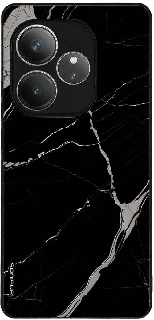 Θήκη Sonique Marble Series για Realme GT 6 5G / Realme GT 6T 5G Μαύρο