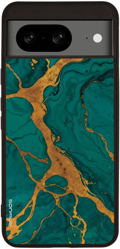 Θήκη Sonique Marble Series για Google Pixel 8 5G Πράσινο