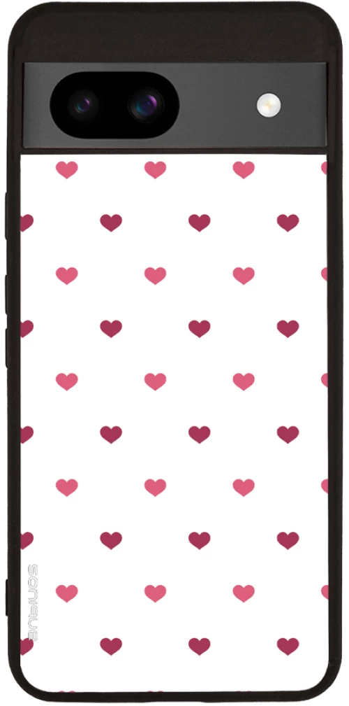 Θήκη Sonique Heart Series για Google Pixel 8a 5G Λευκό 01