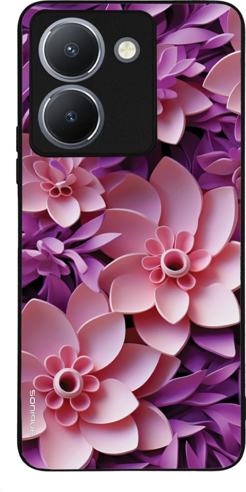 Θήκη Sonique 3D Flower Series για VIVO Y36 4G / VIVO Y36 5G / VIVO Y27 5G / VIVO Y27s Ροζ