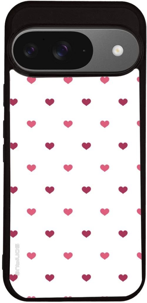 Θήκη Sonique Heart Series για Google Pixel 9 5G Λευκό 01