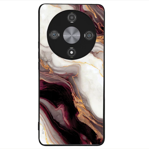 Θήκη Sonique Marble Series για Honor Magic6 Lite 5G Μπορντώ