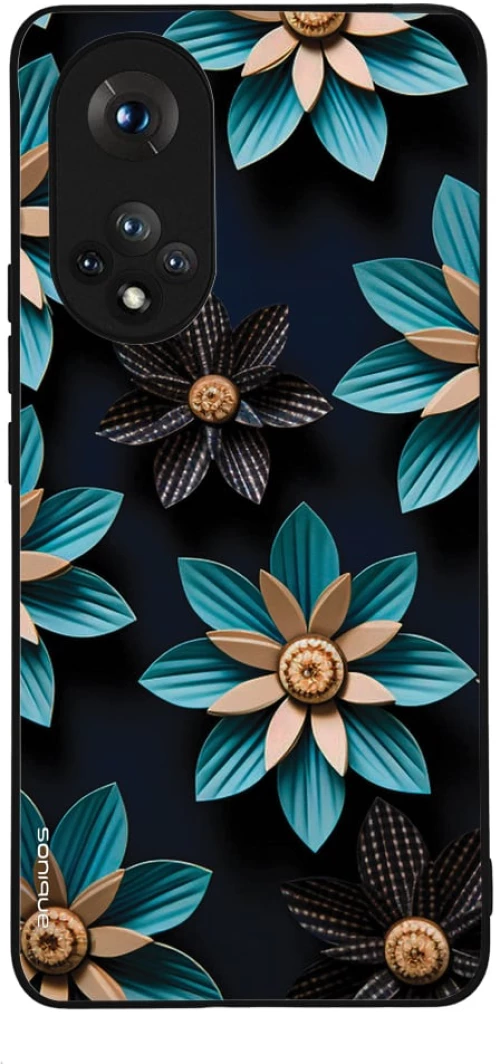 Θήκη Sonique 3D Flower Series για Honor 50 5G / Nova 9 Γαλάζιο