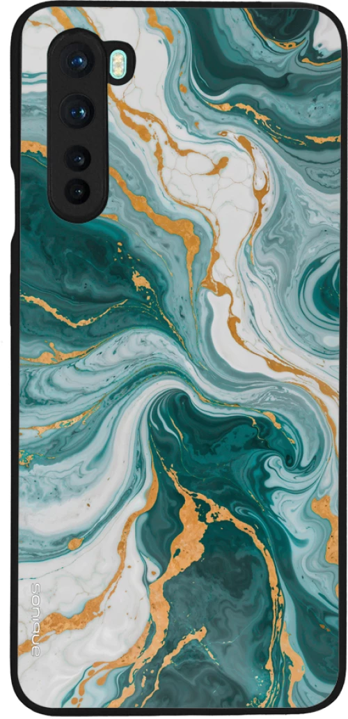 Θήκη Sonique Marble Series για OnePlus Nord Πράσινο 01